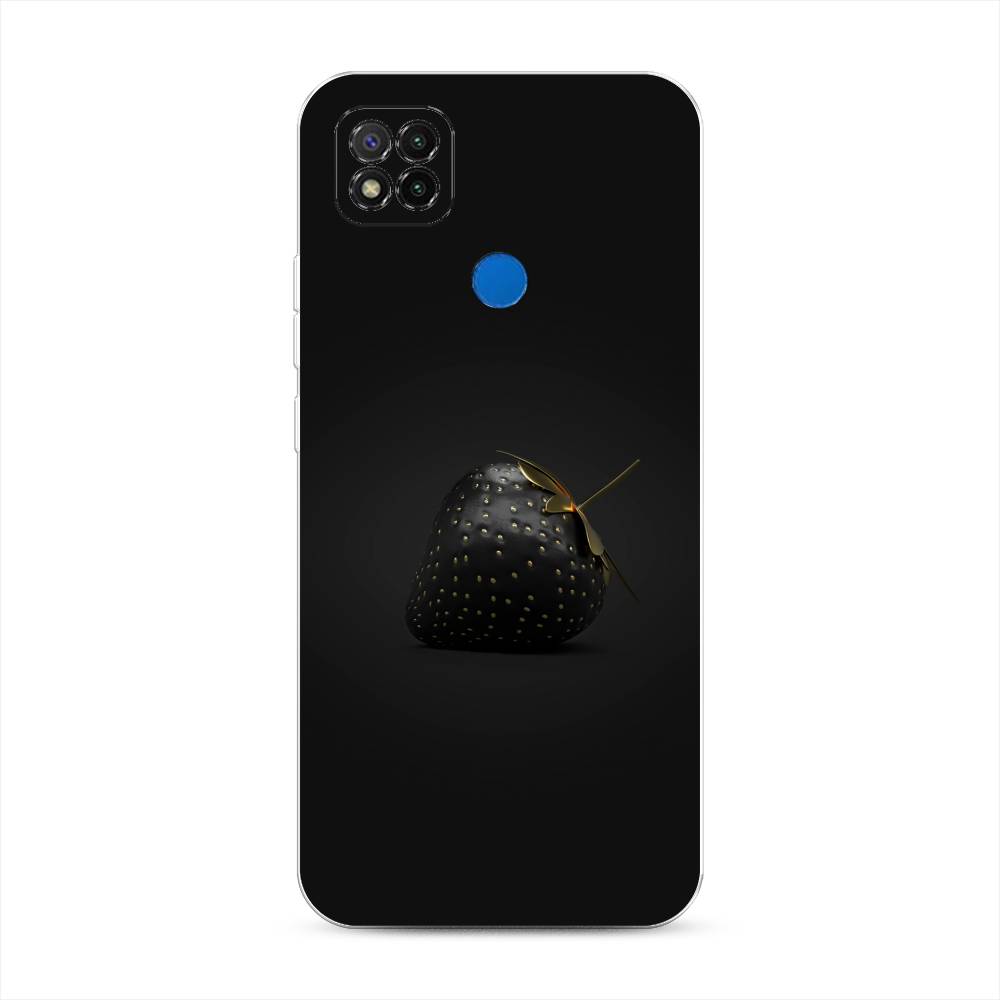 

Чехол Awog на Xiaomi Redmi 9C "Черная клубника", Разноцветный, 39050-10