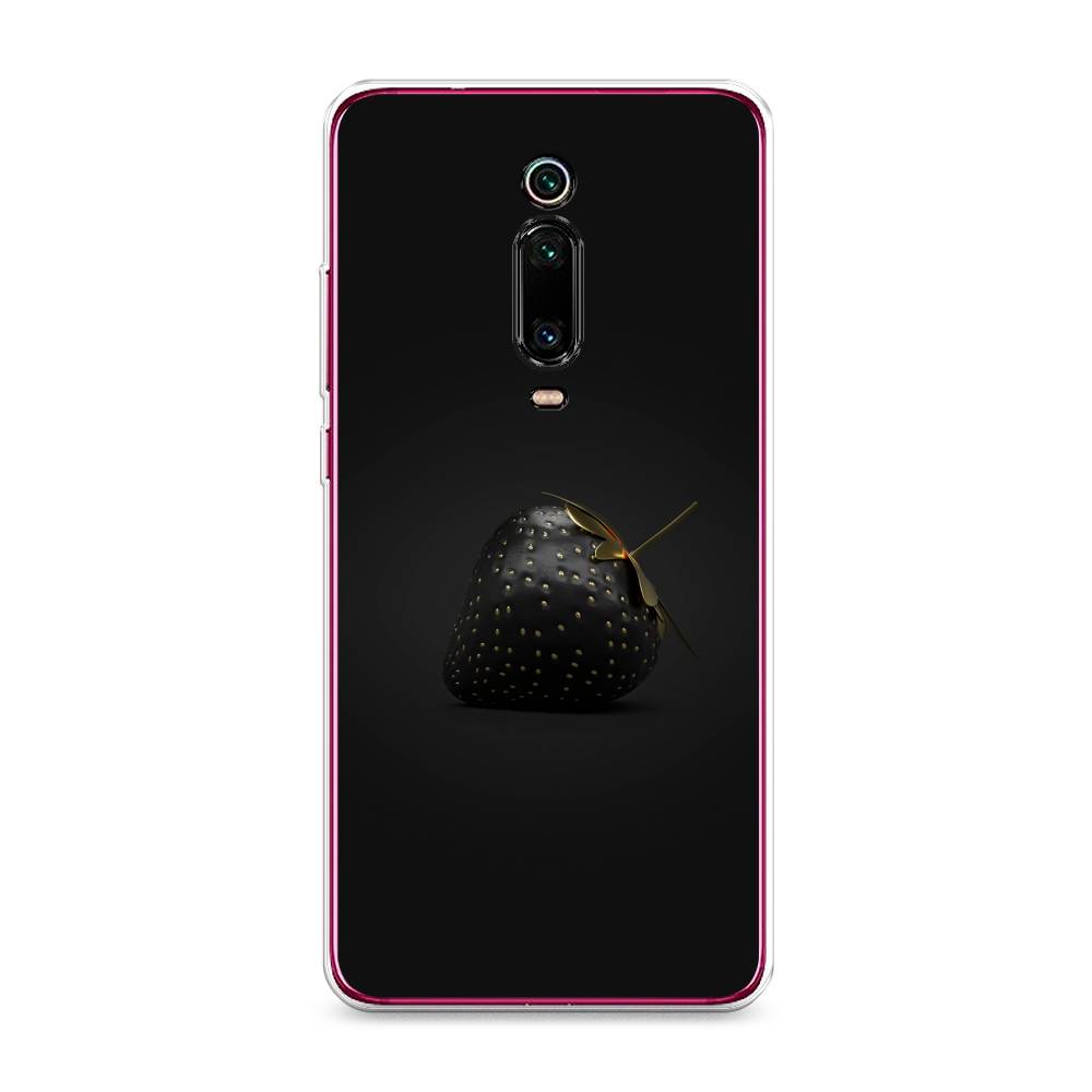 фото Силиконовый чехол "черная клубника" на xiaomi redmi k20 awog