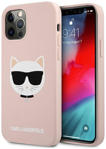 фото Чехол cg mobile karl lagerfeld liquid silicone choupette hard для iphone 12 pro max