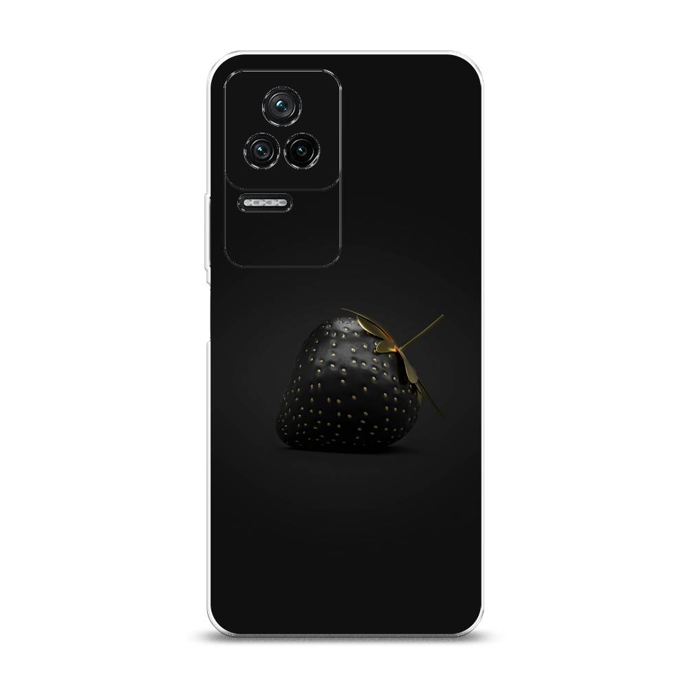 

Чехол Awog на Poco F4/Redmi K40S "Черная клубника", Разноцветный, 314650-10
