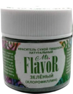 Краситель MrFlavor Зеленый натуральный сухой 10 гр