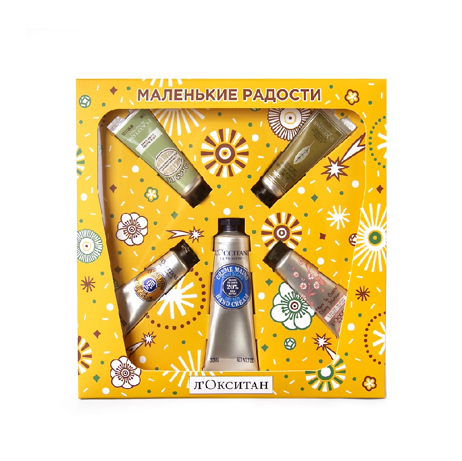 Набор кремов для рук и ног L’Occitane Маленькие радости подарочный