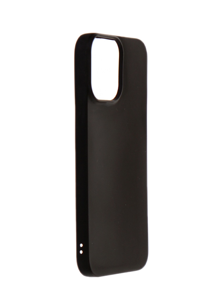 фото Чехол brosco для apple iphone 13 pro max black matte ip13promax-colourful-black