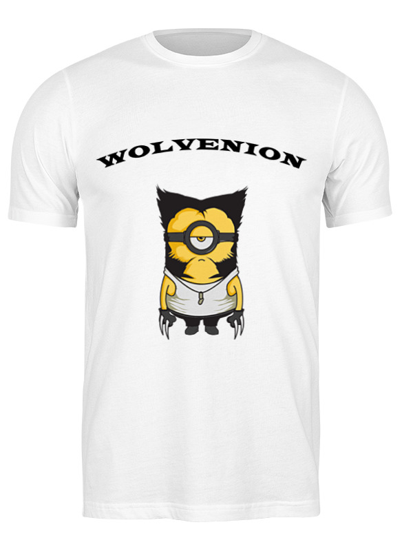 

Футболка мужская Wolvenion Printio белая L, Wolvenion