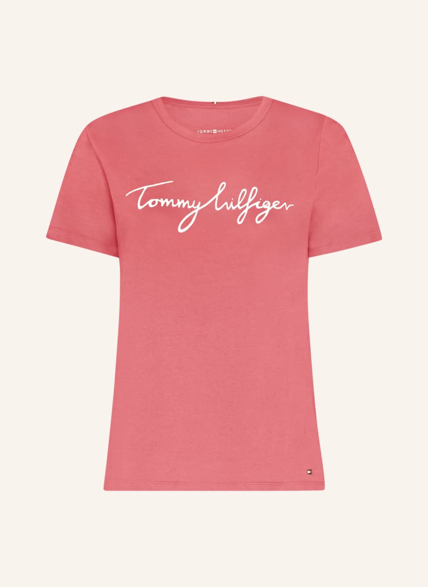 

Футболка женская Tommy Hilfiger 1001130677 розовая 50, 1001130677