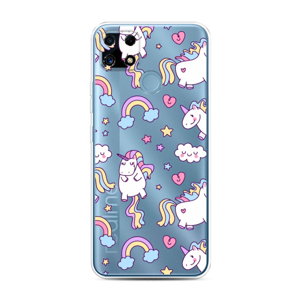 

Силиконовый чехол "Sweet unicorns dreams" на Realme C25s, Sweet unicorns dreams