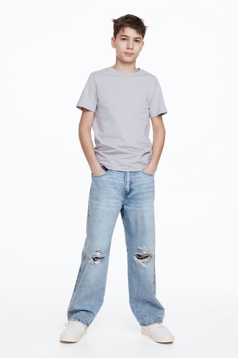 

Джинсы детские H&M 1075730, светло-синий/разноцветный, размер 170 (доставка из-за рубежа), 1075730