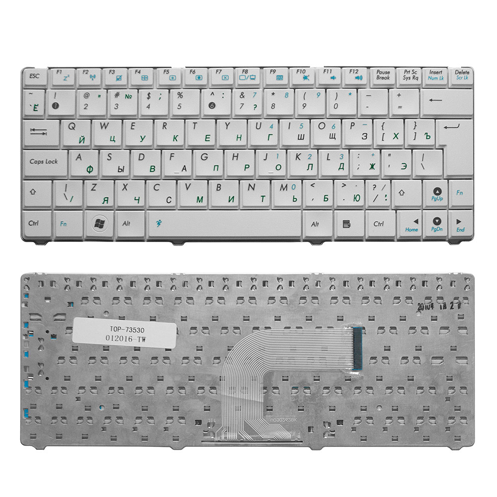 Клавиатура TopON для ноутбука Asus N10, N10A, N10C, N10E, N10J, N10JC Series