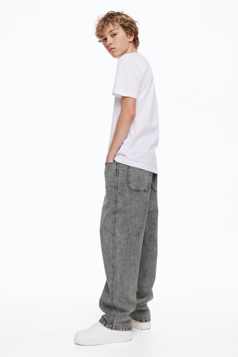 

Джинсы детские H&M 1075730, цвет серый, размер 134 (доставка из-за рубежа), 1075730