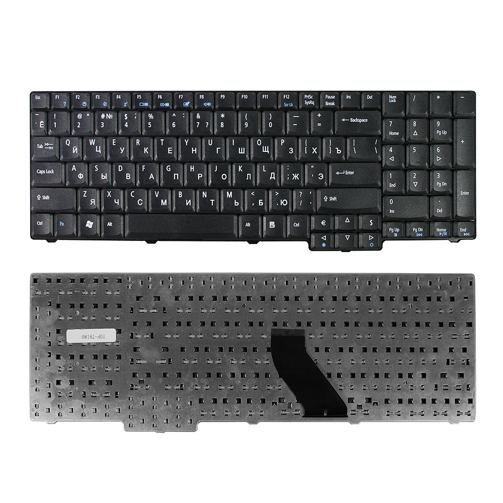 

Клавиатура TopON для ноутбука Acer Aspire 9300, 9400, 7000, 5735, 6930G Series