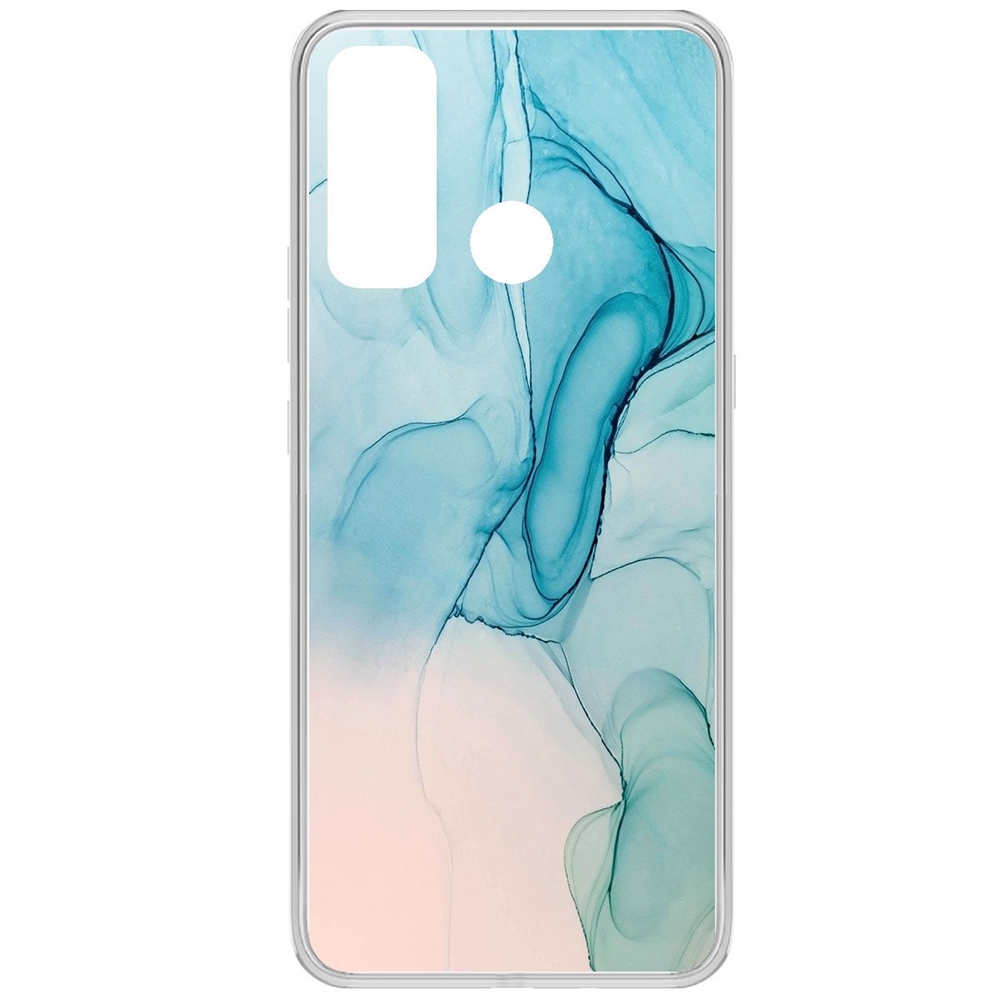 

Чехол-накладка Krutoff Clear Case Абстракт разводы для TECNO Pouvoir 4