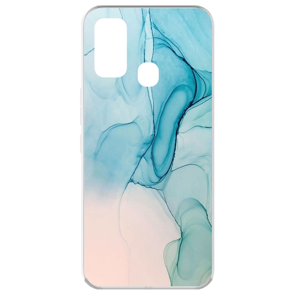Чехол-накладка Krutoff Clear Case Абстракт разводы для TECNO Spark 7