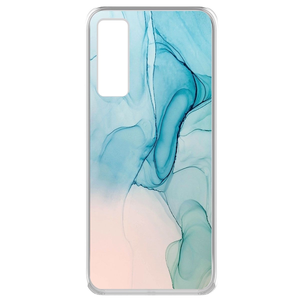 

Чехол-накладка Krutoff Clear Case Абстракт разводы для Vivo V20 SE
