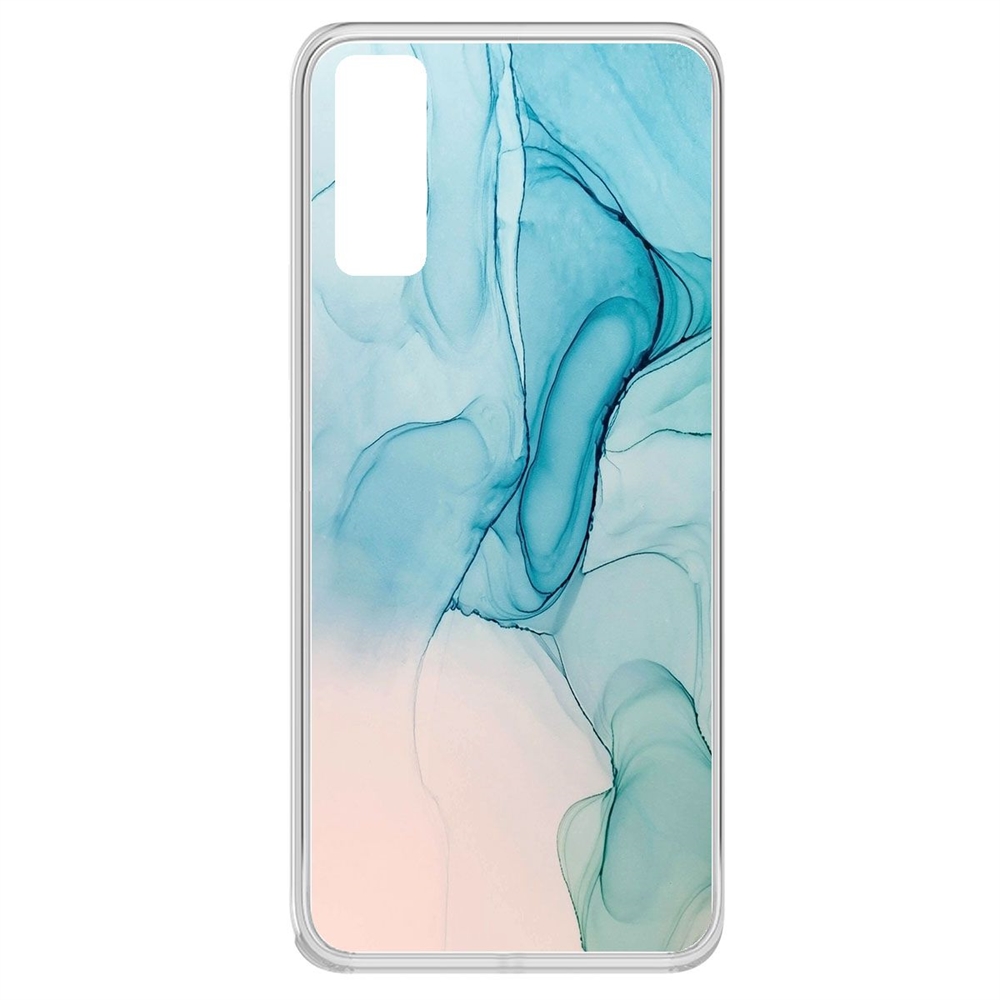

Чехол-накладка Krutoff Clear Case Абстракт разводы для Vivo Y20