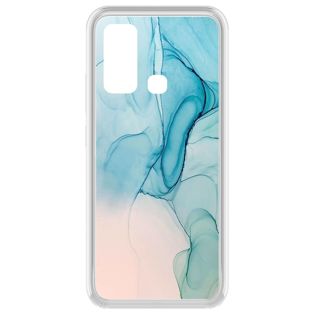 

Чехол-накладка Krutoff Clear Case Абстракт разводы для Vivo Y30