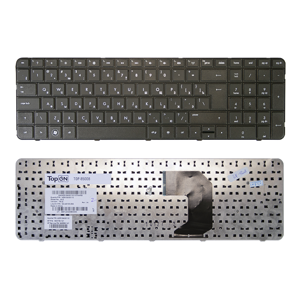 

Клавиатура TopON для ноутбука HP Pavilion G7-1000, G7-1100, G7-1200 Series