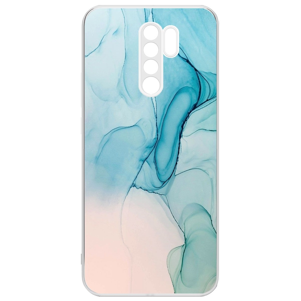 Чехол-накладка Krutoff Clear Case Абстракт разводы для Xiaomi Redmi 9