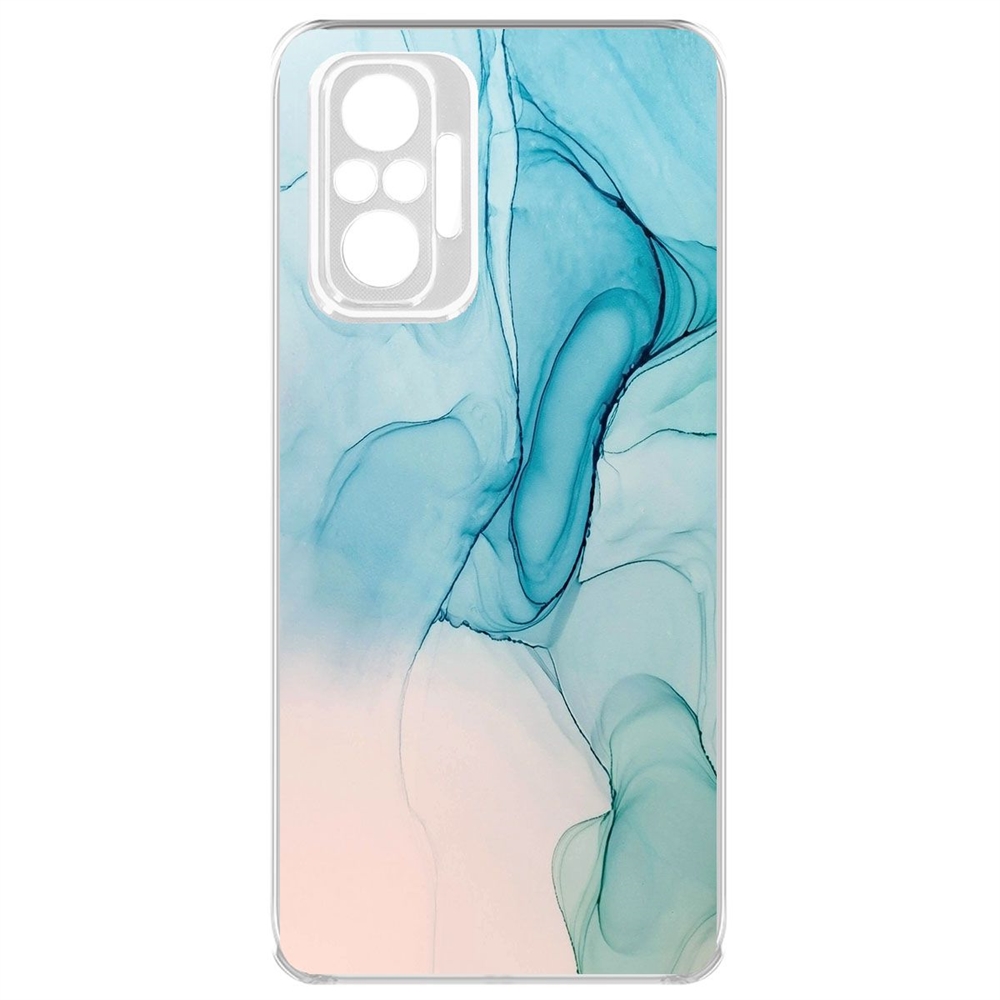 

Чехол-накладка Krutoff Clear Case Абстракт разводы для Xiaomi Redmi Note 10 Pro, Прозрачный