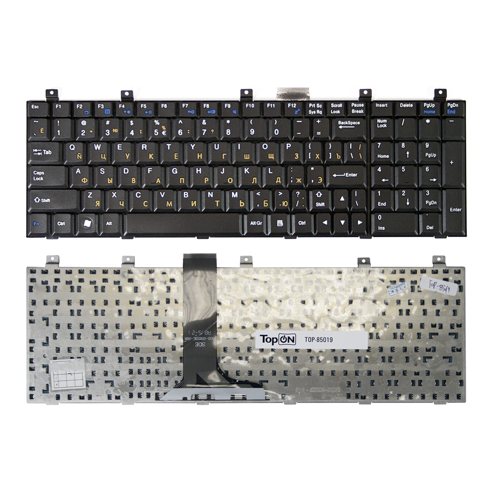 

Клавиатура TopON для ноутбука MSI MegaBook A7005, CR500, CR600, CR610, CR720 Series