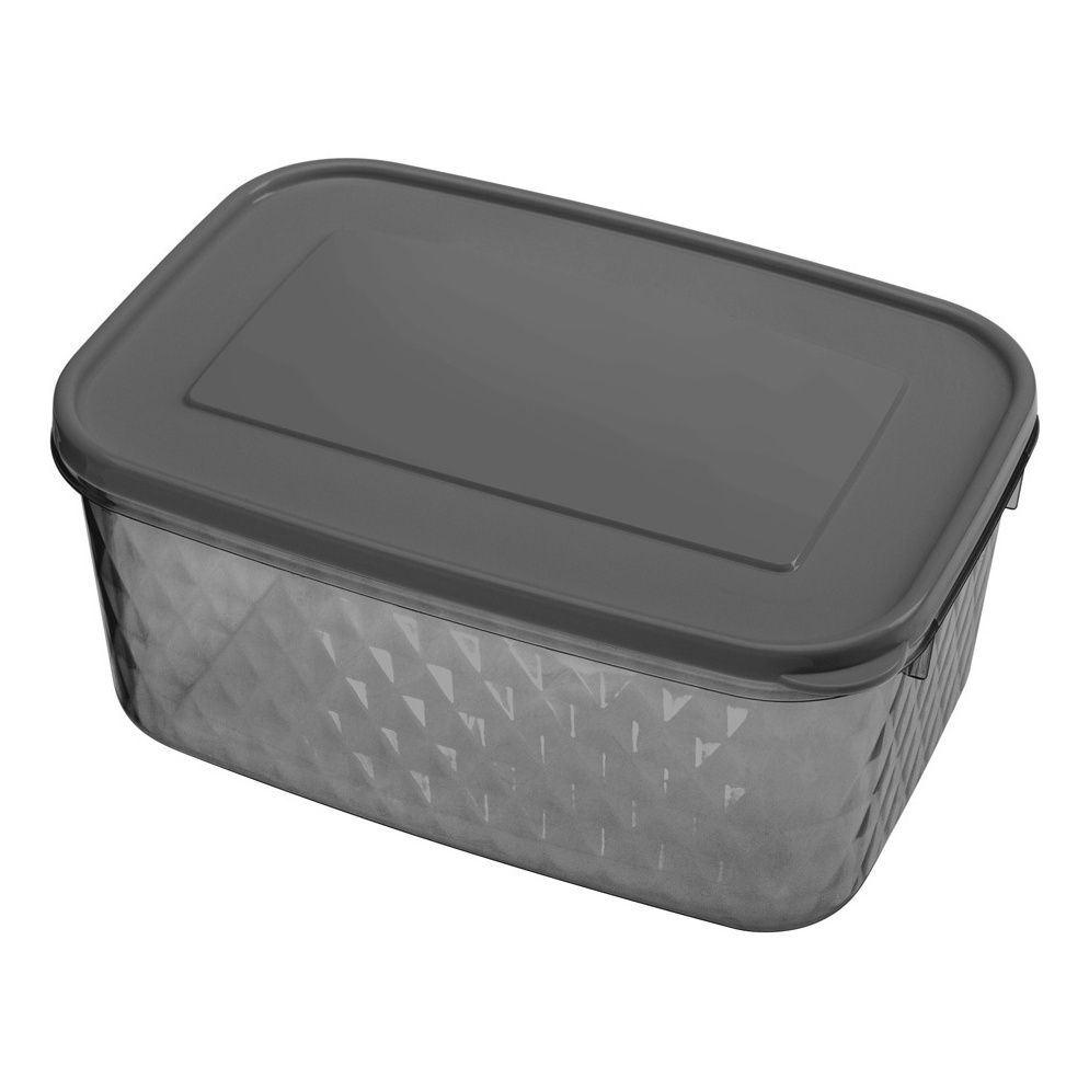 

Контейнер для заморозки и хранения продуктов Phibo Кристалл 1,3 л, Серый