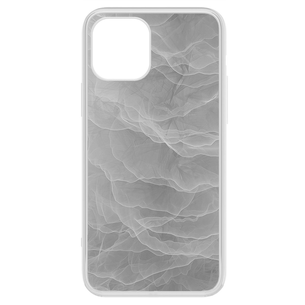 

Чехол-накладка Krutoff Clear Case Абстракт туман для iPhone 12 Pro Max, Прозрачный