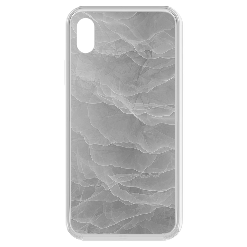 

Чехол-накладка Krutoff Clear Case Абстракт туман для iPhone XR, Прозрачный