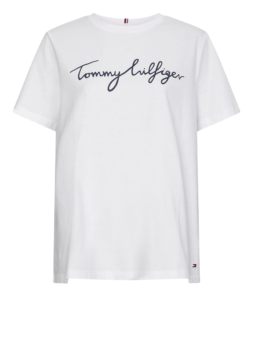 

Футболка женская Tommy Hilfiger 1001130677 белая 50, 1001130677
