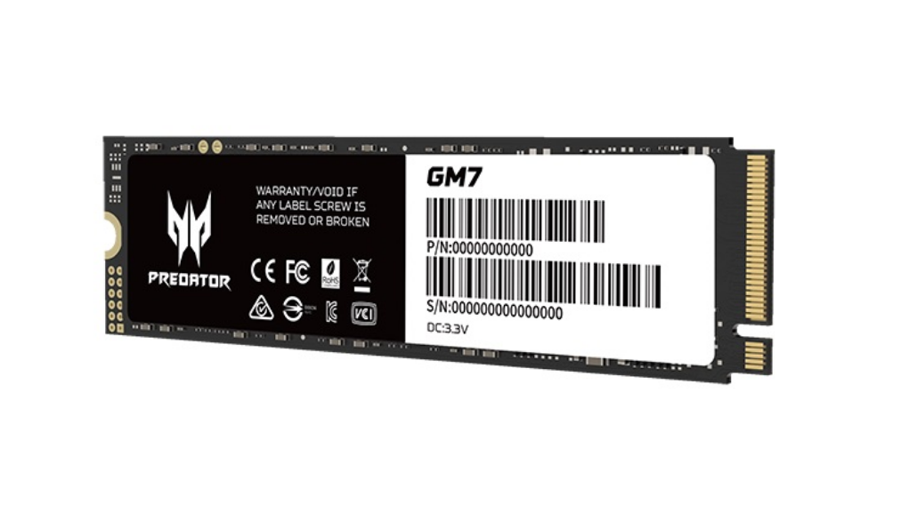 SSD накопитель Acer GM7 M.2 2280 2 ТБ