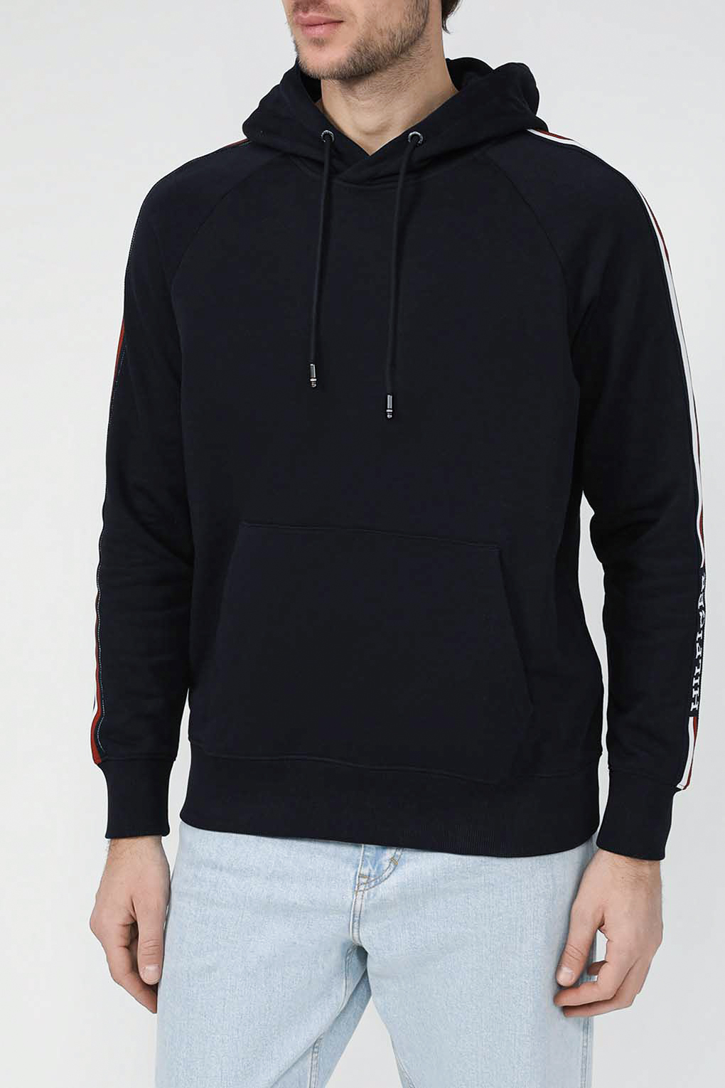 

Худи мужское Tommy Hilfiger MW0MW33662 синее M, Синий, MW0MW33662