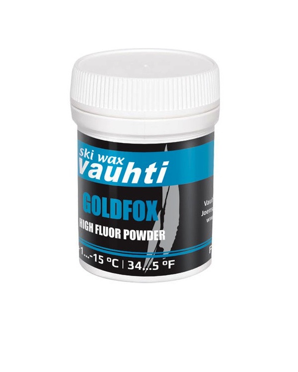 

Порошок Vauhti GOLDFOX (+1...-15 °C) высокофторовый, 30g., Белый, FP008