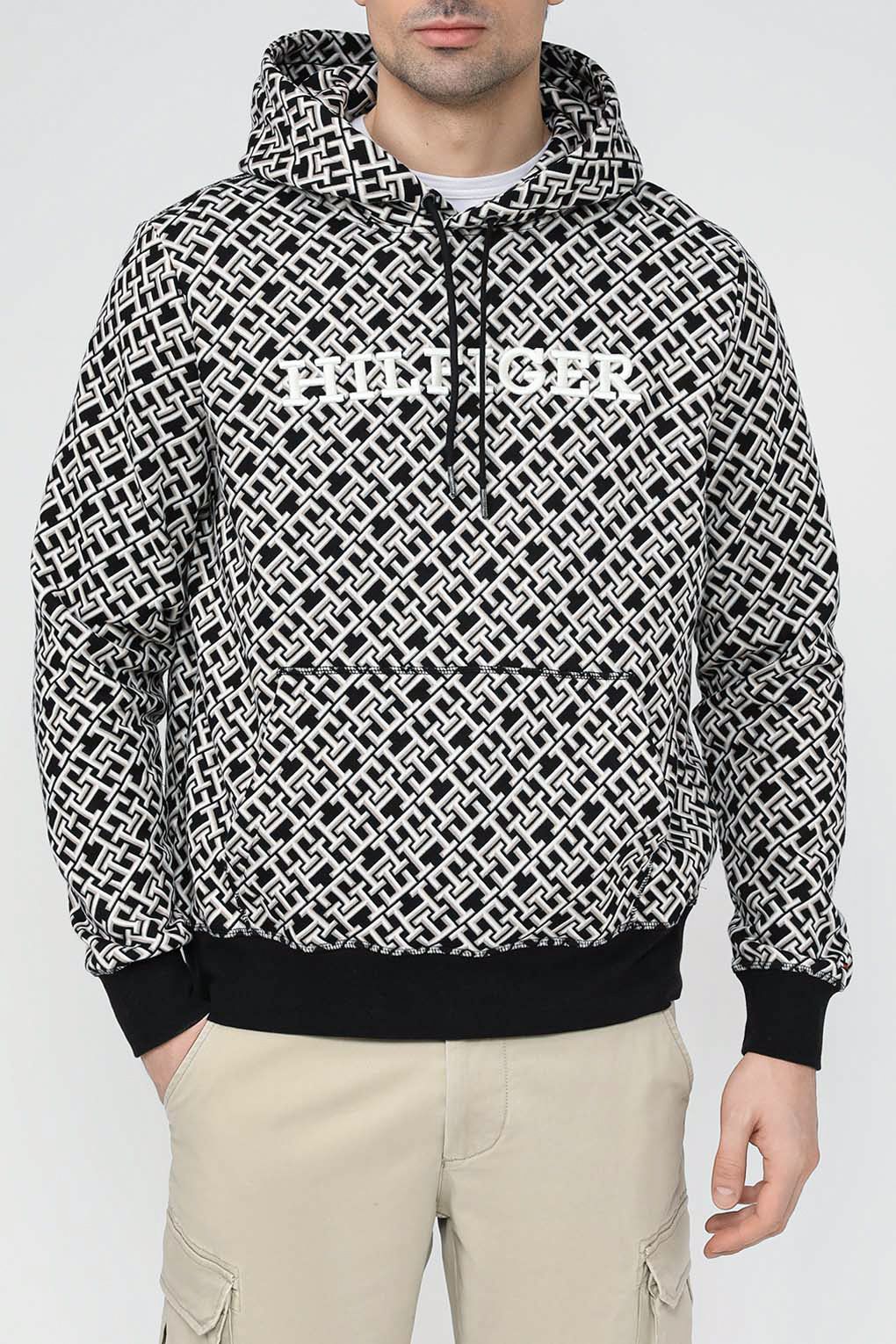 

Худи мужское Tommy Hilfiger MW0MW34186 черное M, Черный, MW0MW34186