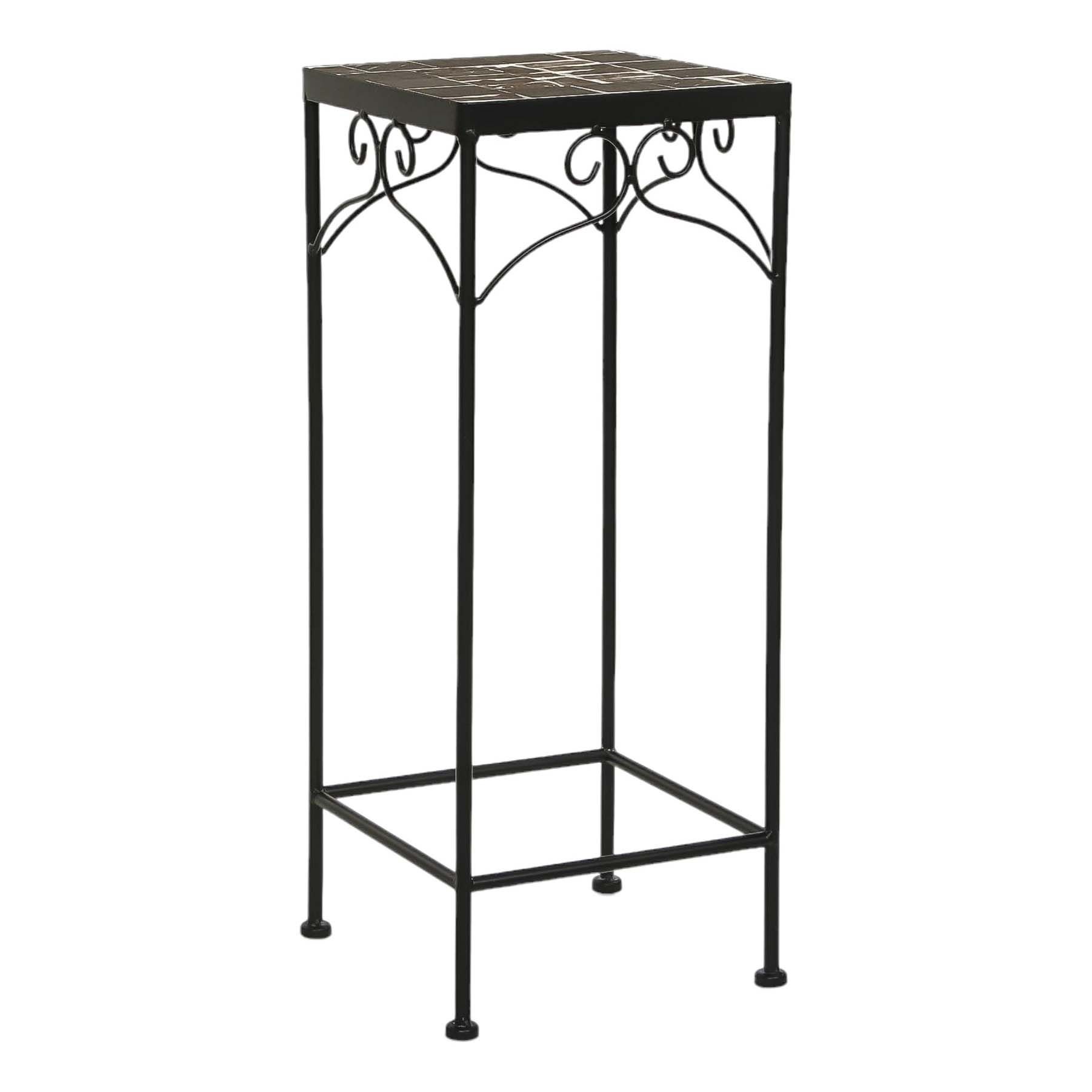 

Подставка для цветов Heng yu Мозаика 20 х 20 х 50 см черная, Черный