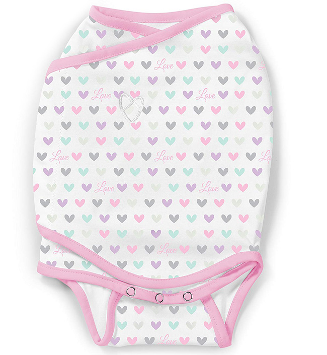 

Конверт для пеленания Summer Infant SwaddleMe Kicksie, размер S, сердечки 56860, SwaddleMe Kicksie