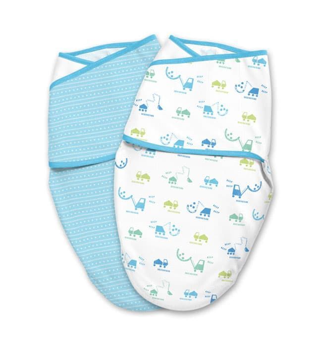 фото Конверт на липучке summer infant swaddleme luxewhisper quiet s-m 2 шт машинки 58803