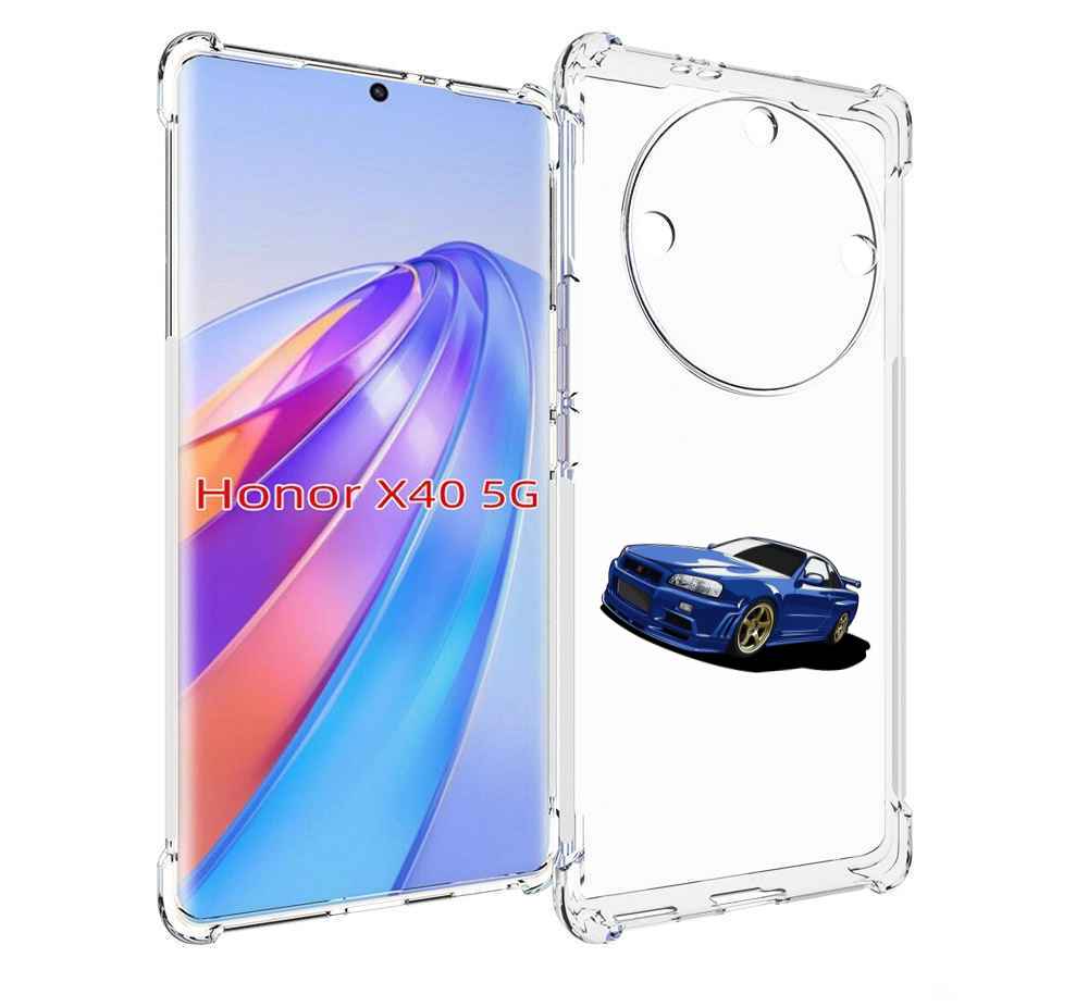 

Чехол MyPads Джитиэр для Honor X40, Прозрачный, Tocco