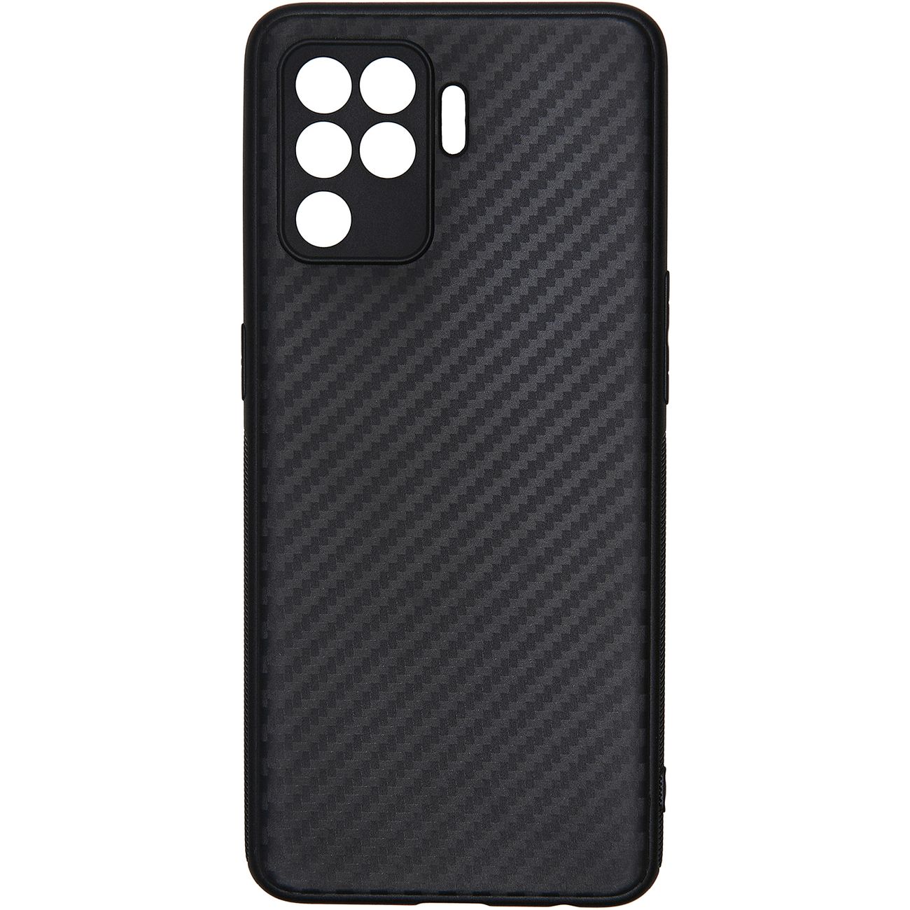 фото Чехол carmega для oppo reno 5 lite carbon black (car-sc-oprn5ltcbbk)