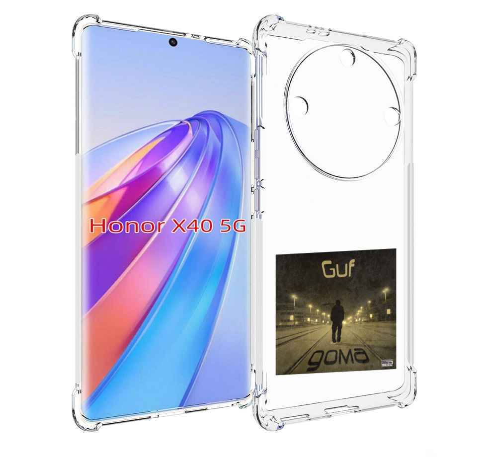 

Чехол MyPads Дома Guf для Honor X40, Прозрачный, Tocco
