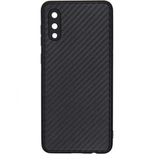 фото Чехол carmega для samsung galaxy a02 carbon black (car-sc-smgla02cbbk)