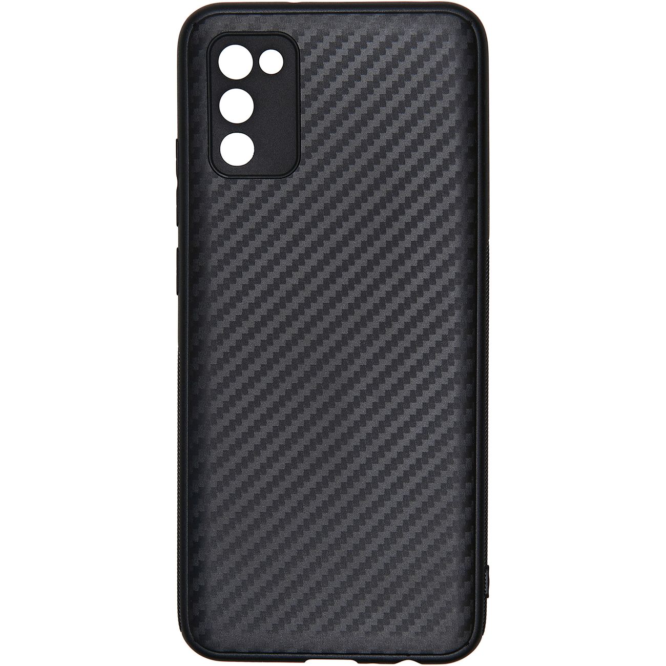 фото Чехол carmega для samsung galaxy a02s carbon black (car-sc-smga02scbbk)