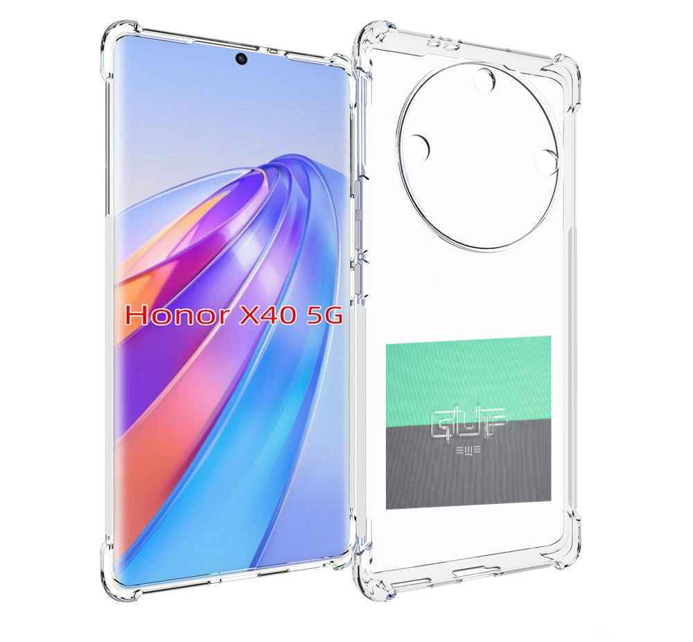 

Чехол MyPads Ещё Guf для Honor X40, Прозрачный, Tocco