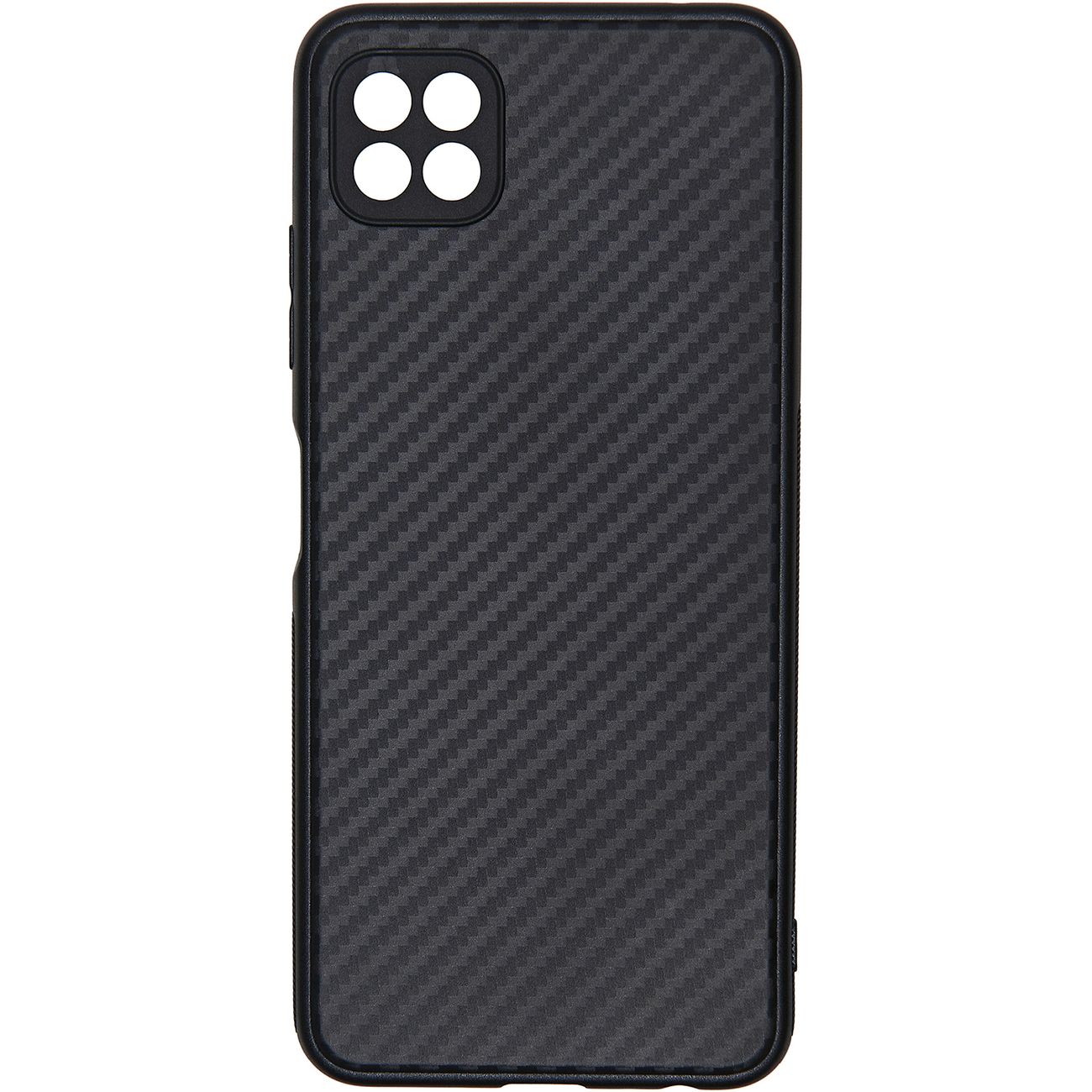 фото Чехол carmega для samsung galaxy a22 carbon black (car-sc-smgla22cbbk)