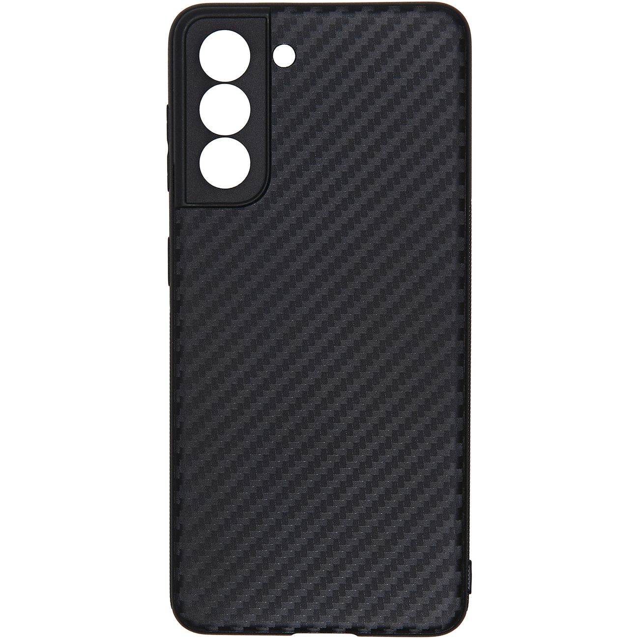 фото Чехол carmega для samsung galaxy s21 carbon black