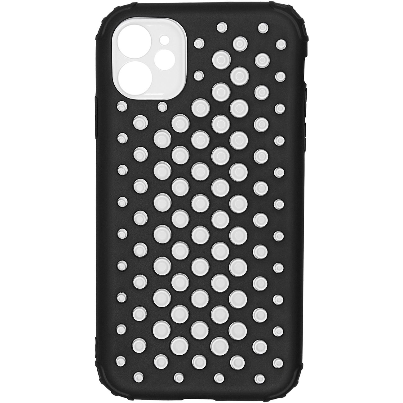 фото Чехол carmega для iphone 11 dot2 black (car-sc-ip11dt2bk)