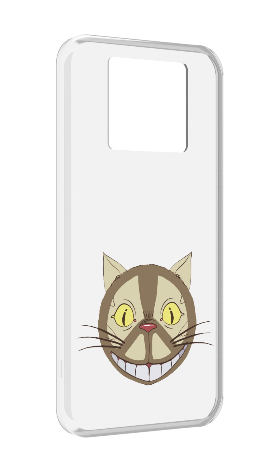 

Чехол MyPads Чеширский кот для Black Shark 3 5G / Black Shark 3S, Прозрачный, Tocco