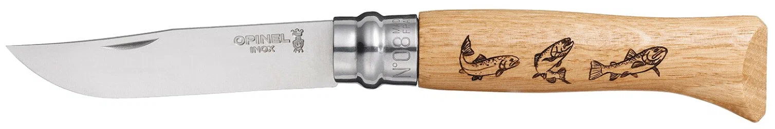 

Нож Opinel серии Tradition Animalia №08, клинок 8,5см, нерж.сталь, рукоять-дуб, новый рис., 002334