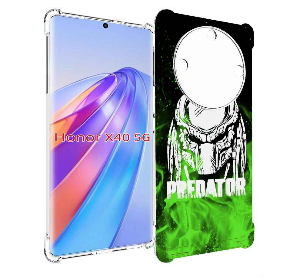 

Чехол MyPads Знак-хищника для Honor X40, Прозрачный, Tocco
