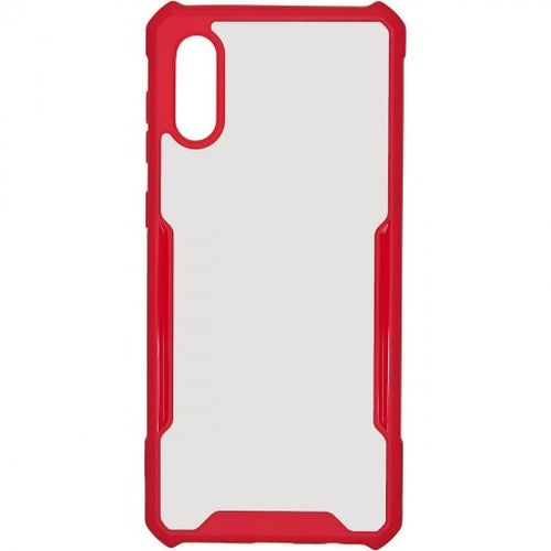 фото Чехол carmega для samsung galaxy a02 acryl tpu red