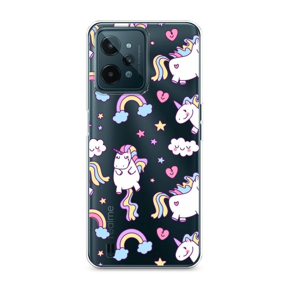 

Силиконовый чехол "Sweet unicorns dreams" на Realme C31, Sweet unicorns dreams