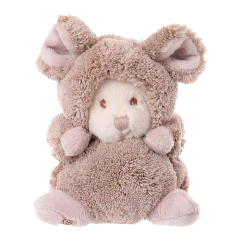 

Плюшевая игрушка в костюме Bukowski Мышонок Ziggy Mouse, серый, 15 см