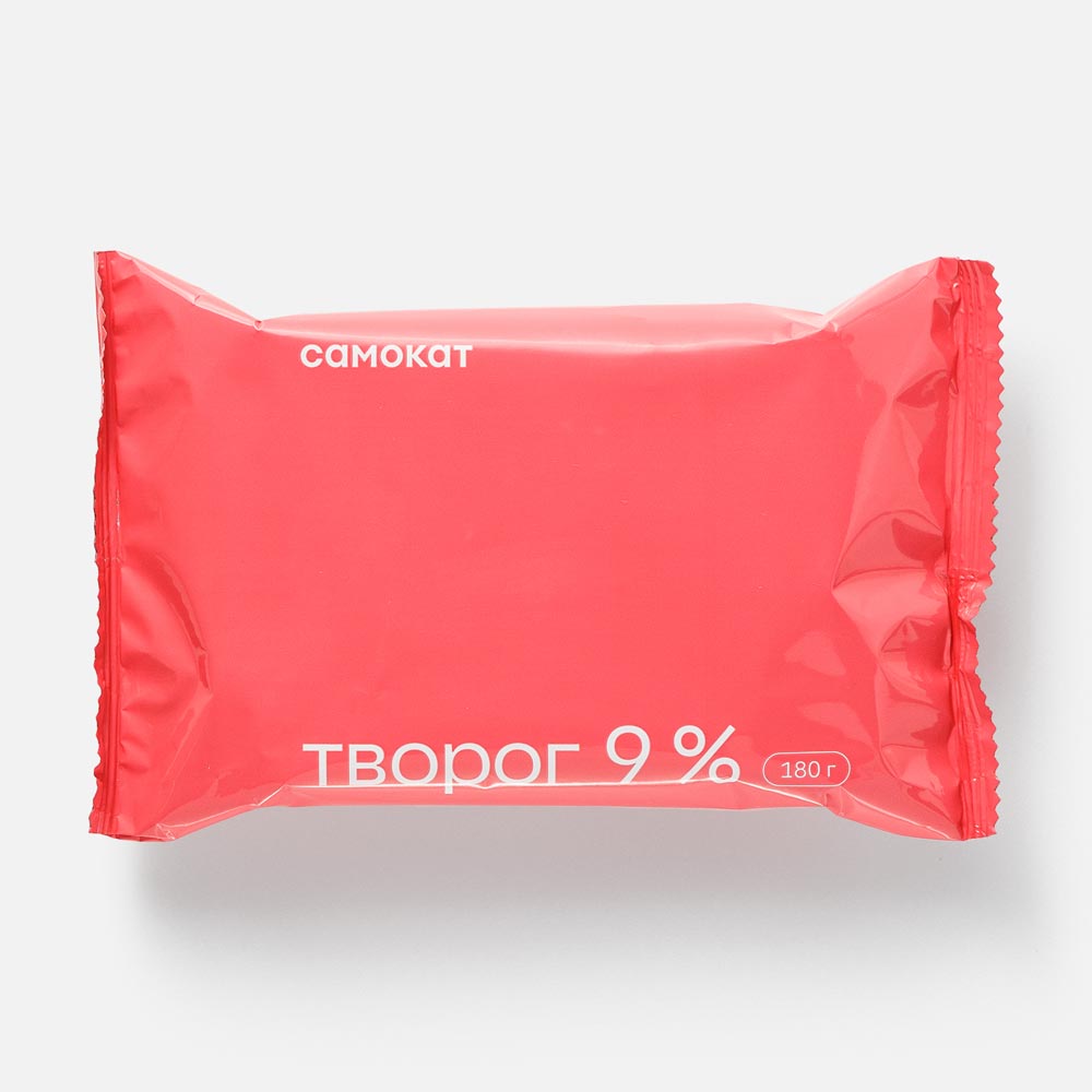 

Творог Самокат 9%, 180 г